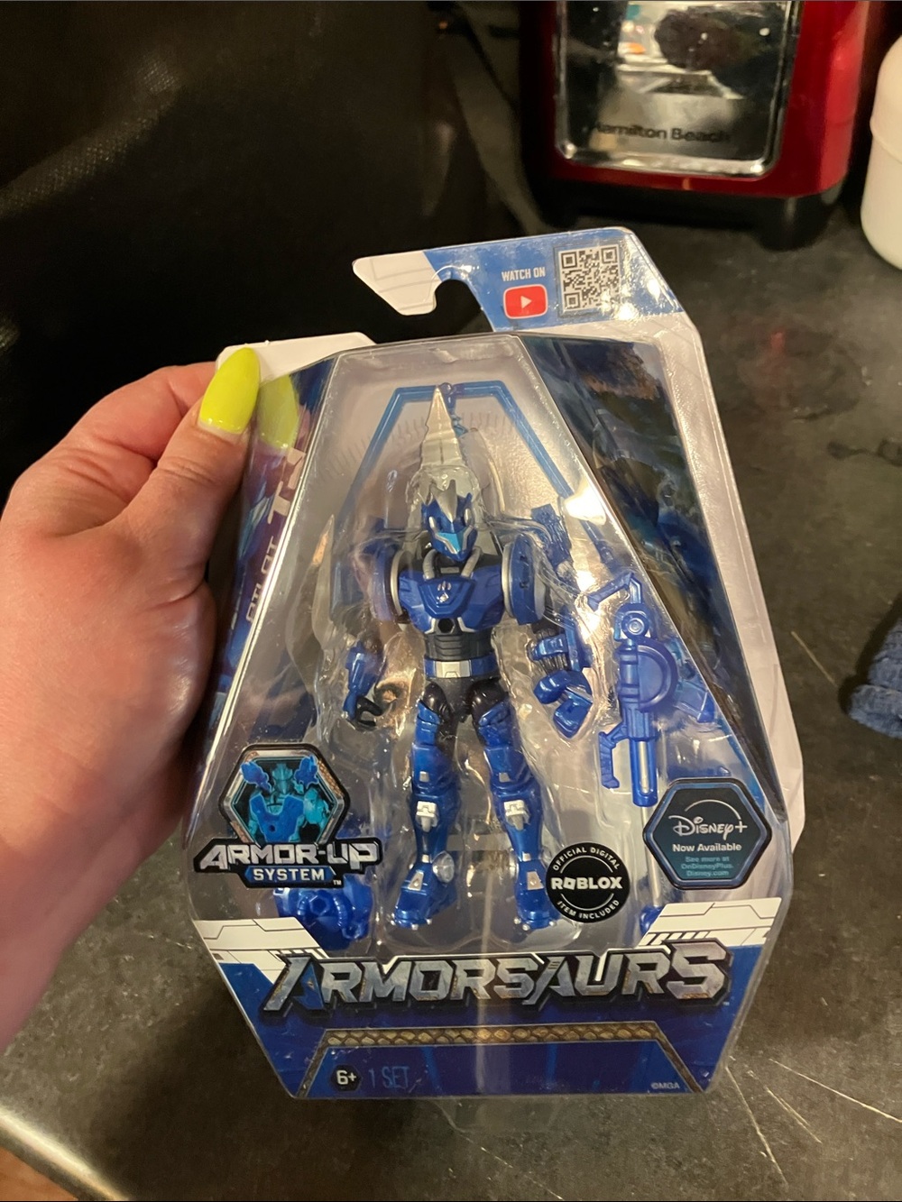Armorsaurs Armor-Up-System Blue Action Figure